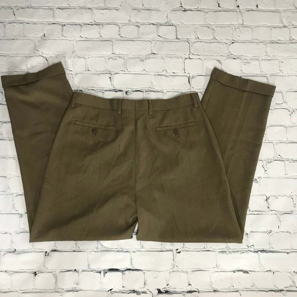 Men Brown Louis Raphael Trouser - Picture 5 of 8